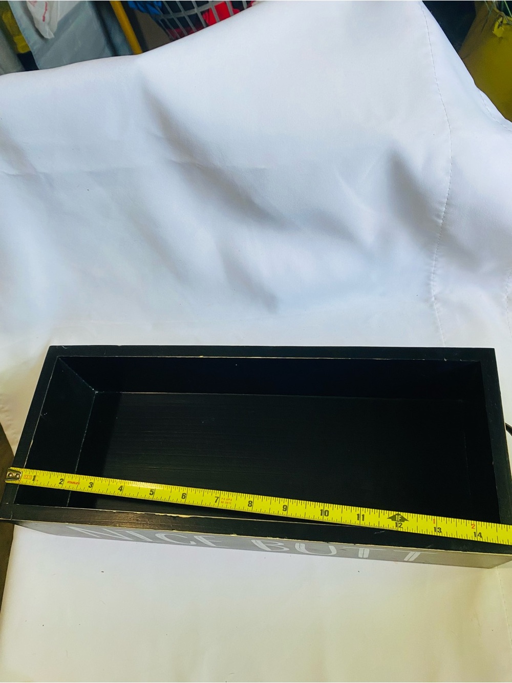 Hello Sweet Cheeks/Nice Butt- Decorative Wooden Box - Black - Picture 6 of 9